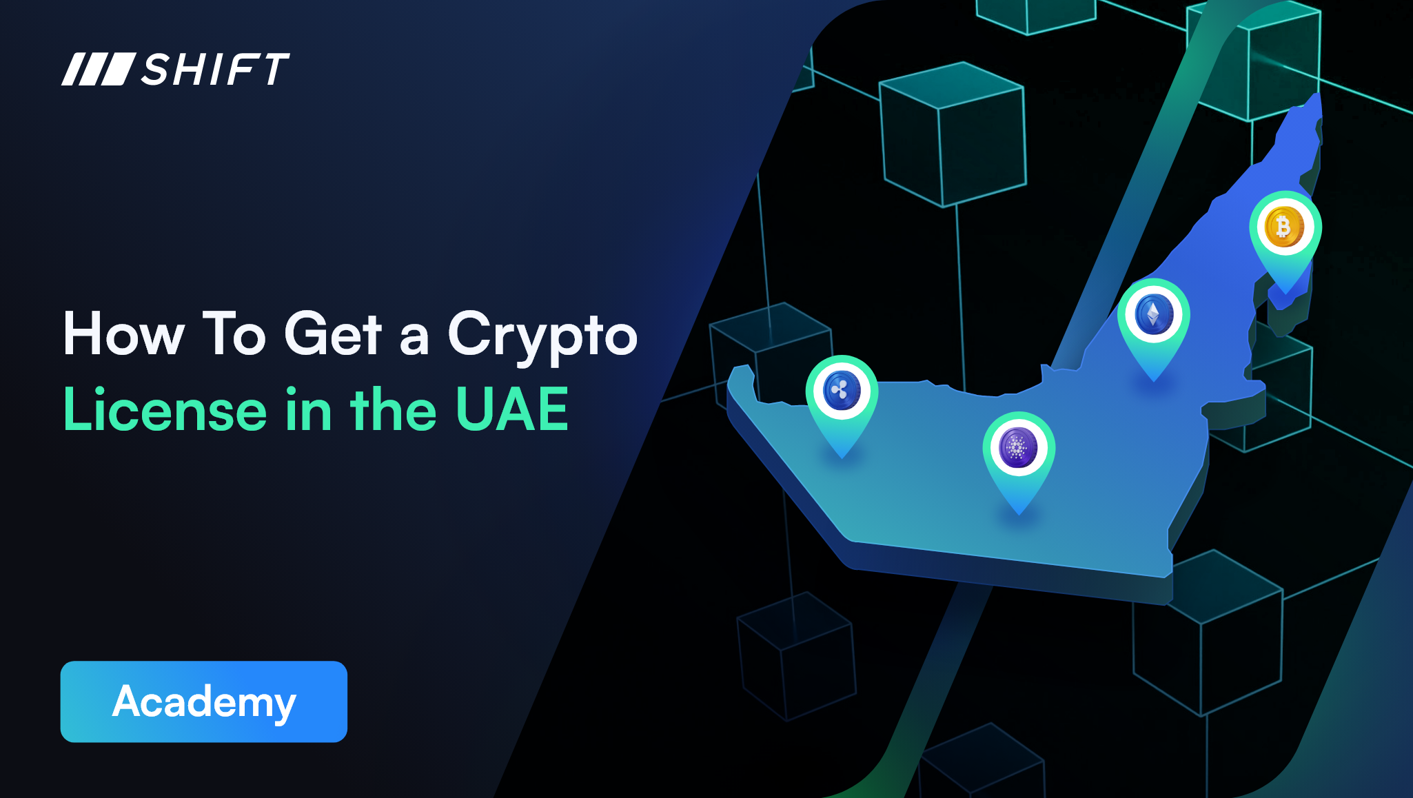 Learn the process of getting a crypto license in the UAE with Shift Markets.