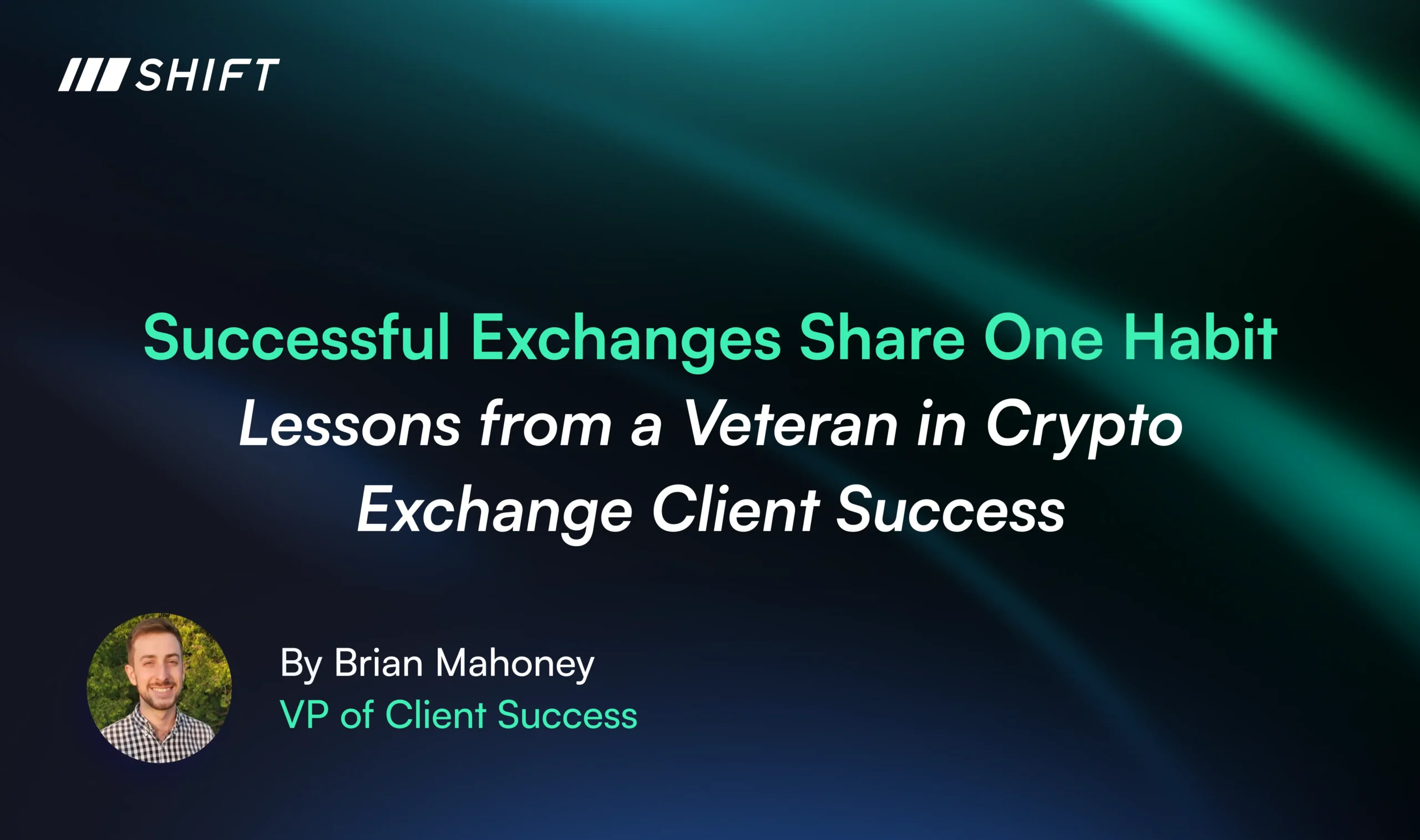 Successful Exchanges Share One Habit