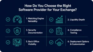 How do you choose the right software provider for your exchange?