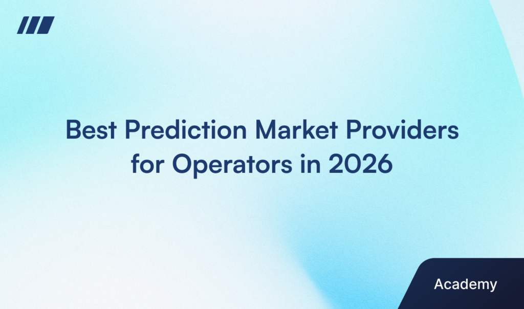Best Prediction Market Providers for Operators in 2026