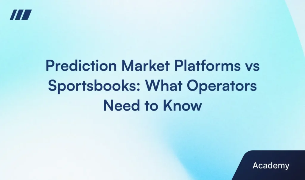 Prediction Market Platforms vs Sportsbooks: What Operators Need to Know