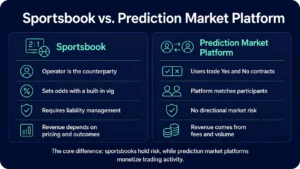 Prediction Market Platform vs Sportsbook